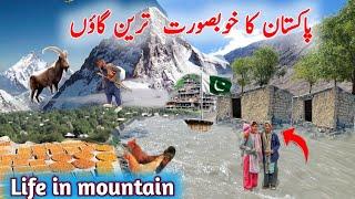 Traditional Village Life Routine Of Pakistani Mountain  Most Unique Life  Gilgit Baltistan