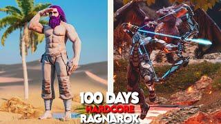 I Survived 100 Days of Hardcore Ark on Ragnarok... Heres What Happened