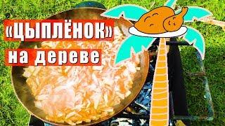 «ЦЫПЛЁНОК» на дереве Готовим трутовик серно-желтый.