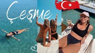 Kitesurfing & Beach Clubs in Çeşme  Turkey Travel Vlog