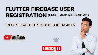 Flutter Firebase User Registration with Email and Password  Flutter Tutorial  Part 2