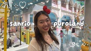 japan study abroad diaries spend the day with me at sanrio puroland *chaotic*