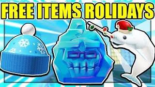 Ice Brain FREE ACCESSORY HOW TO GET Ice Brain ROBLOX ROLIDAY 2021 EVENT BADGE