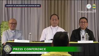 CBCP holds press conference after 128th plenary assembly in Cagayan de Oro