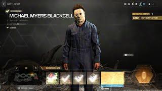 ALL MW3 Season 6 Battlepass Unlocks & Gameplay Showcase  Michael Myers Operator Skins & Blueprints