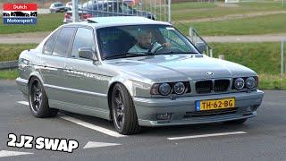 780HP *2JZ-swap* BMW M5 E34 - Revs & Accelerations