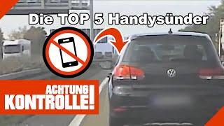 Die Top 5 Handynutzer am Steuer Fröhlich am TELEFONIEREN  Kabel Eins  Achtung Kontrolle