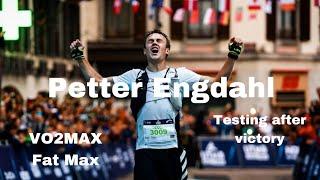 PETTER ENGDAHL - Testing after winning on UTMB Mont Blanc 2022 - CCC ®. Vo2Max FatMax Thresholds.