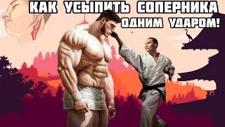 Как усыпить соперника одним ударом в шею