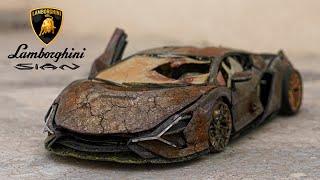 Restoration Abandoned Lamborghini SIAN Super Sport Car