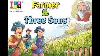 Moral story for kids Farmer & Three Sons