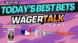 WAGERTALK TODAY  MLB Best Bets  US Soccer Picks  WNBA Predictions