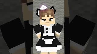 Odo Kentang cosplay jadi maid #shorts