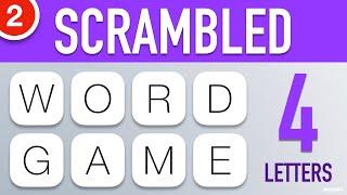 Scrambled Word Games Vol. 2 - Guess the Word Game 4 Letter Words