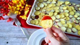 SUPER EASY Thinly Sliced Oven Baked Potatoes