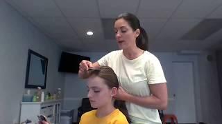 Head Check for Lice on Longer Hair