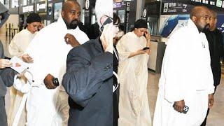 Kanye West and Bianca Censori arrive in Japan in their most bizarre outfits yet