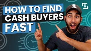 How to find a cash buyer for your deal FAST - Investor Thrive Live with @NathanPaynelessFlipping