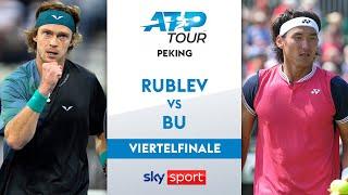 Andrey Rublev vs. Bu Yunchaokete - Viertelfinale  China Open Peking 2024  Sky Sport Tennis