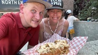 Gouda Gator Dog & Kool-Aid Chicken Burger Calgary Stampede 2023