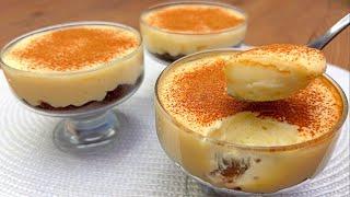 Ein neues Rezept für ein hausgemachtes Dessert in 5 Minuten das auf der Zunge zergeht Kein Backen