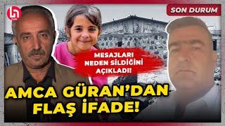 SON DURUM Narin cinayetinde ilginç ifadeler Amca Salim Güranın flaş ifadesini Ferit Demir anlattı