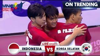 TIMNAS ON FIRE  Indonesia VS Korea Selatan  MNC INTERNATIONAL FUTSAL CUP 2022