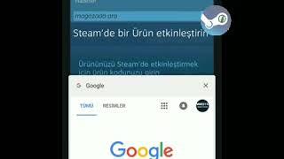 Steam e Mobilden Kod Ekleme  Oyun Etkinleştirme