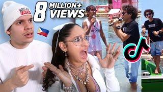 How is the Philippines a REAL PLACE? Latinos react to VIRAL Filipino Boat Me Singing