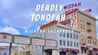 Deadly Tonopah Nevada Haunted Mizpah Hotel. Deadly Belmont mine fire and fascinating history.