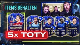 OMG ICH HABE 5 TOTYs GEZOGEN  FIFA 22 Best Of TOTY Pack Opening 