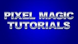 Sheet Metal Text Effect - Photoshop Tutorial