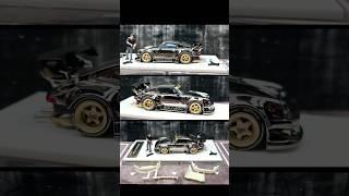 Quick Review 164 Porsche RWB Stella Artois Chrome Version