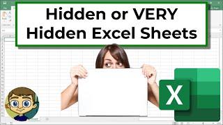 Making Excel Spreadsheets Hidden or Very Hidden