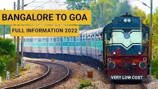 Bangalore to Goa Train Details  & Ticket Price Information