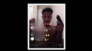 Teen accidentally shoots himself while on Instagram Mother reacts