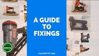 A Guide To Fixings
