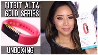 Fitbit Alta Gold  Series Unboxing  Twilightchic143