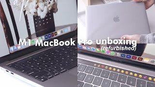 M1 MacBook Pro 13 unboxing & setup   Apple Refurbished 