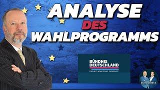 Dr. Markus Krall Unsere Analyse des BD Wahlprogramms zur EU Wahl