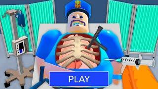 HOSPITAL OPERATION MODE Whats INSIDE BARRY? Funny Moments in Barrys Prison Roblox Run Obby