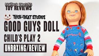 TRICK OR TREAT STUDIOS GOOD GUY DOLL  REVIEW AND UNBOXING