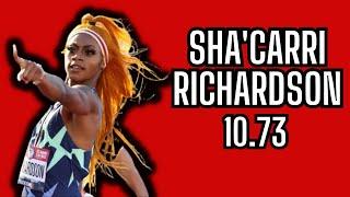 Shacarri Richardson Wins 100m Runs Blazing 10.73