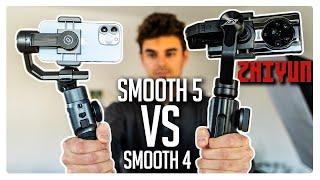 ZHIYUN Smooth 5 vs ZHIYUN Smooth 4 - Worth the upgrade?