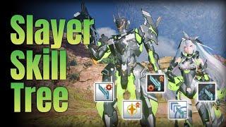 What I take for Main and Sub Class  Slayer Skill Tree Guide  PSO2NGS