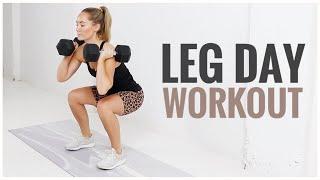 Leg Day STRENGTH Workout  For LEAN Legs