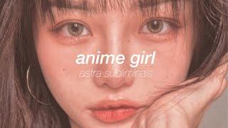  anime girl  beauty  subliminal