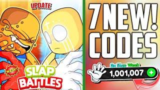 UPDATE CODESSLAP BATTLES ROBLOX CODES 2024 - SLAP BATTLES CODES 2024