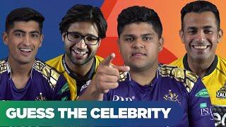 Guess The Celebrity  #HBLPSL6 Stars Try To Guess Pakistani Celebrities  Part 1