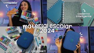 meu material escolar 2024 *terceirão*